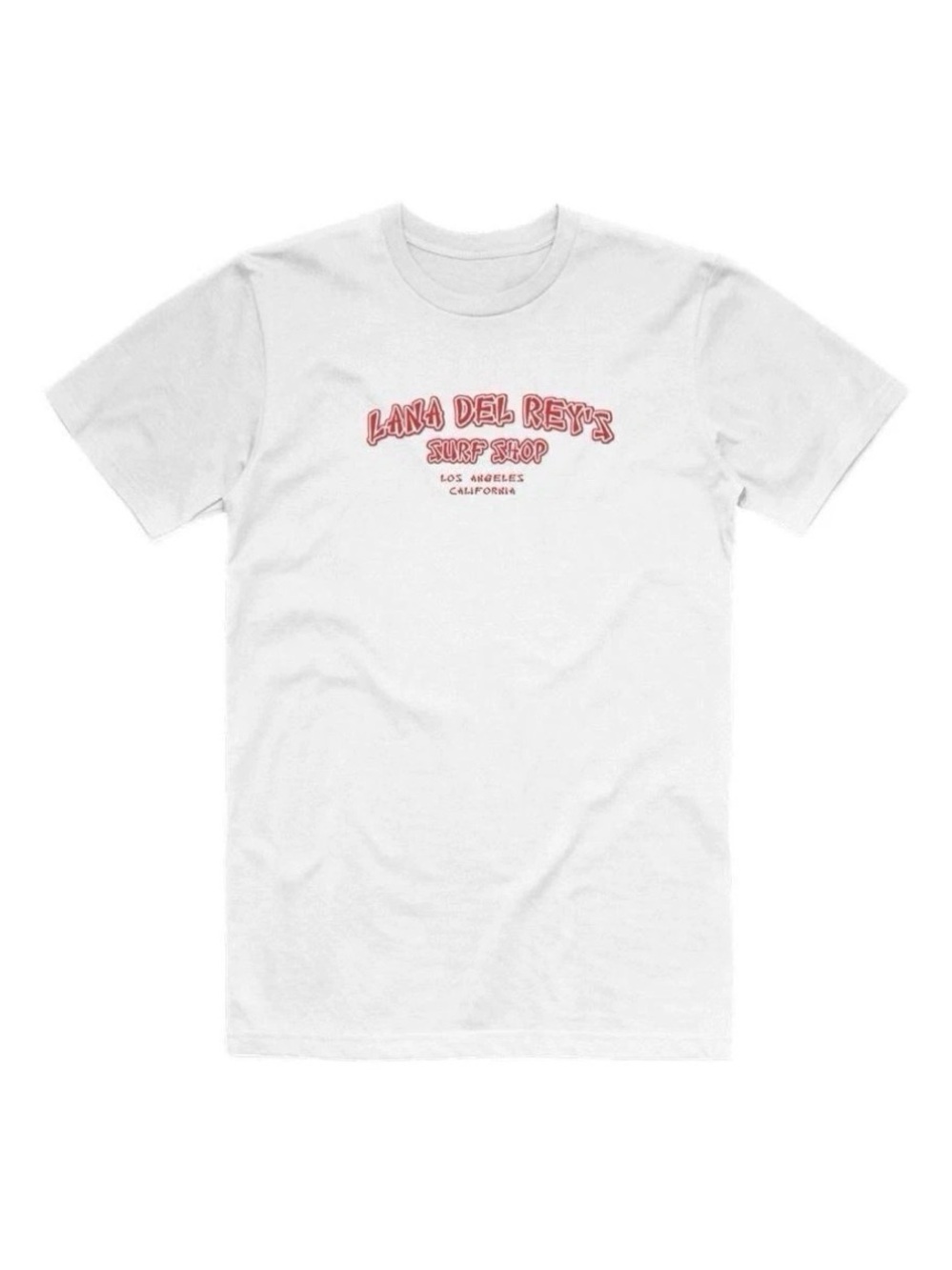 Lana Del Rey Surf Shop White Graphic T-Shirtless